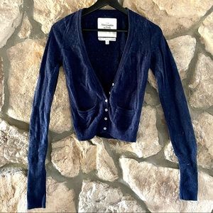 Abercrombie & Fitch: Women’s Navy Cardigan